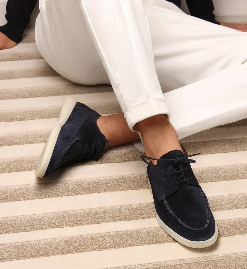 Luxuriöse Leder-Loafer zum Schnüren für Herren Drune
