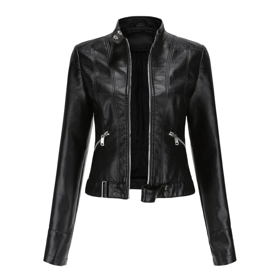 Drune | Kurze Bikerjacke Für Frauen - Langarm