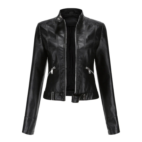 Drune | Kurze Bikerjacke Für Frauen - Langarm