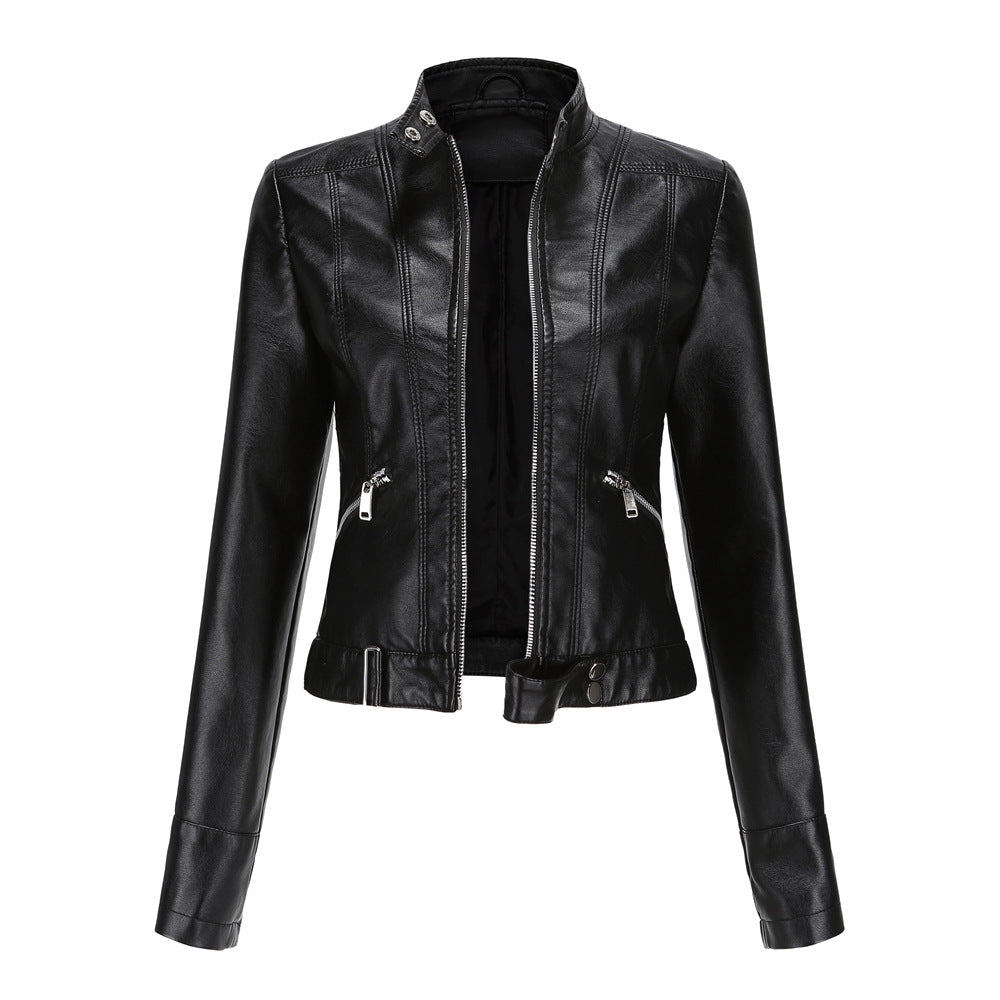 Drune | Damen Stehkragenjacke - Schmaler Schnitt