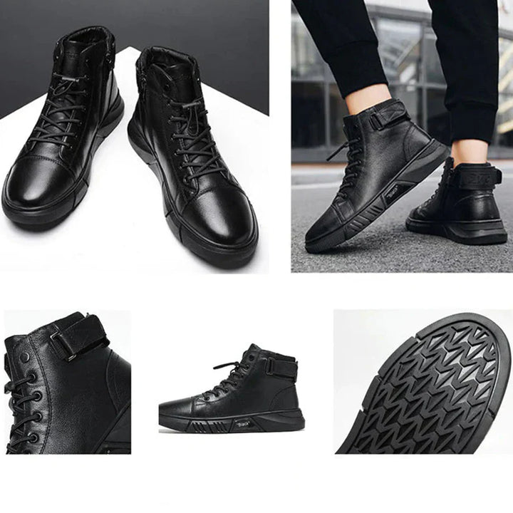 Drune | schwarze warme Stiefel
