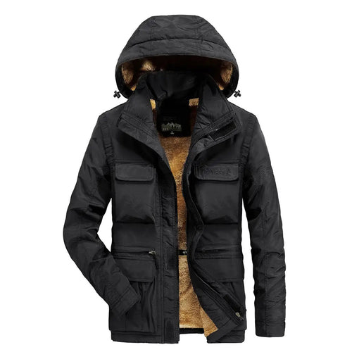 Drune | Winterjacke für Herren mit Kapuze