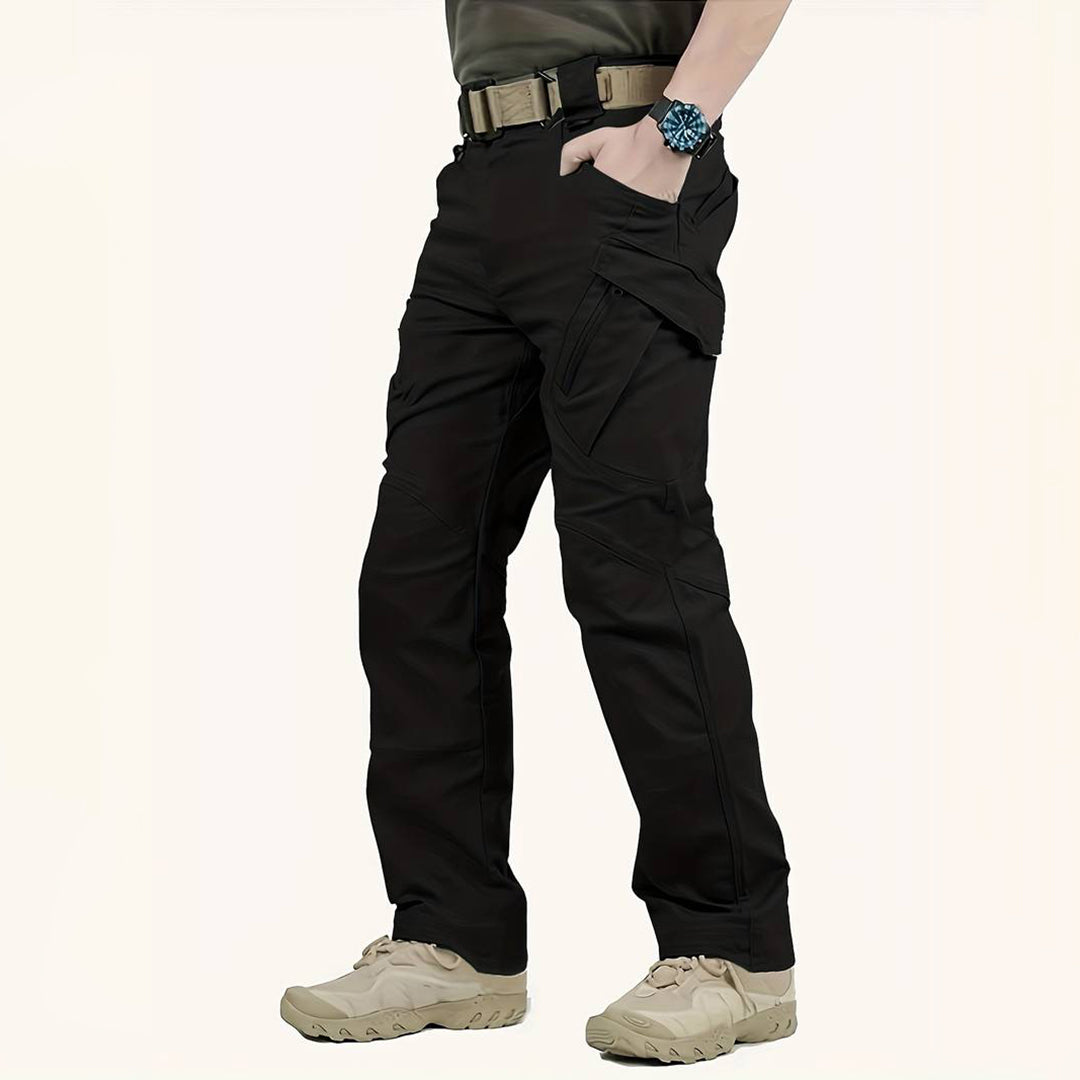 Drune | Tactical Cargo Hose - Robuste Outdoorhose mit Reißverschlusstaschen & Stretch für Arbeit, Wandern & Abenteuer