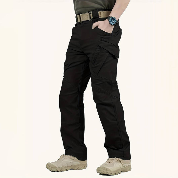 Drune | Tactical Cargo Hose - Robuste Outdoorhose mit Reißverschlusstaschen & Stretch für Arbeit, Wandern & Abenteuer