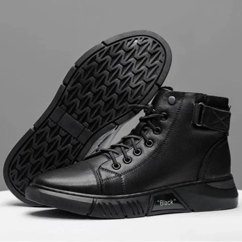 Drune | schwarze warme Stiefel