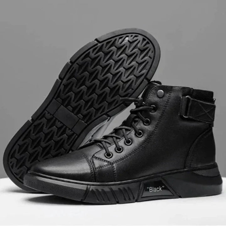 Drune | schwarze warme Stiefel