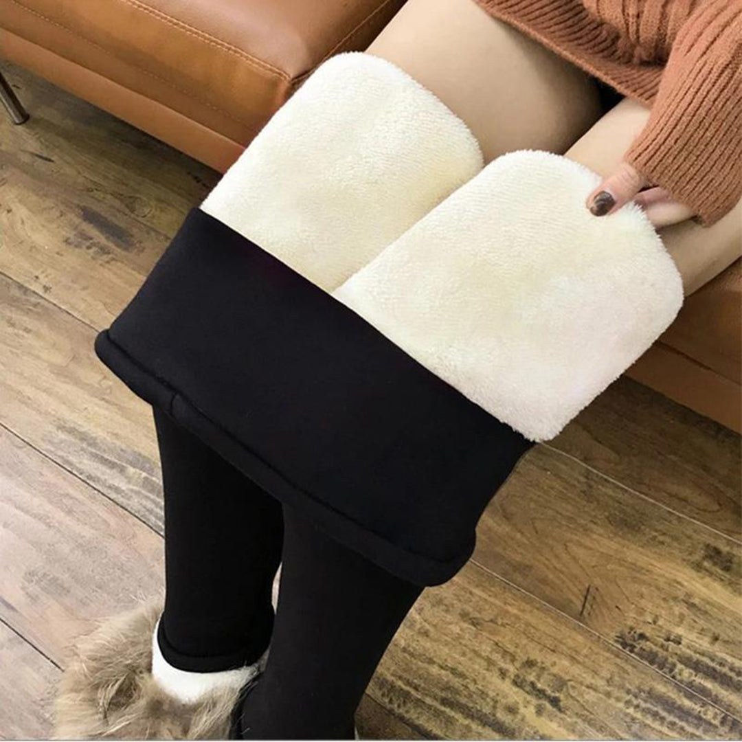 Drune | Damen Fleece Leggings Für DEN WINTER
