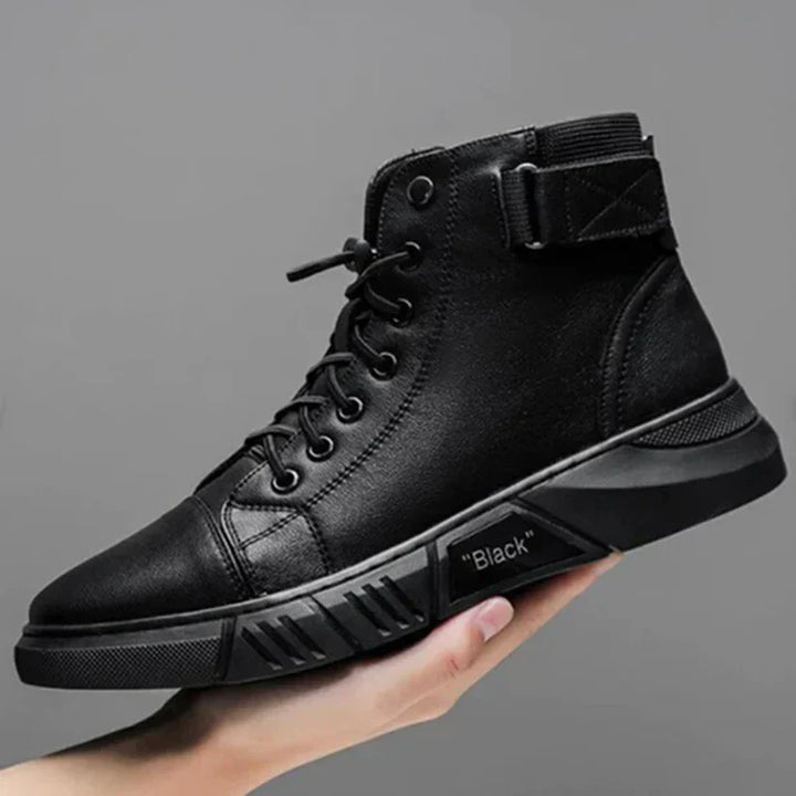 Drune | schwarze warme Stiefel