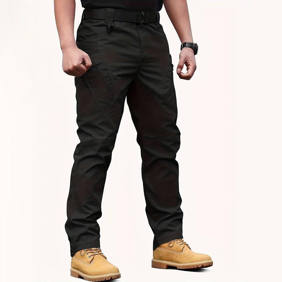 Drune | Tactical Cargo Hose - Robuste Outdoorhose mit Reißverschlusstaschen & Stretch für Arbeit, Wandern & Abenteuer