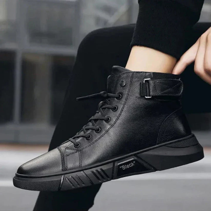 Drune | schwarze warme Stiefel