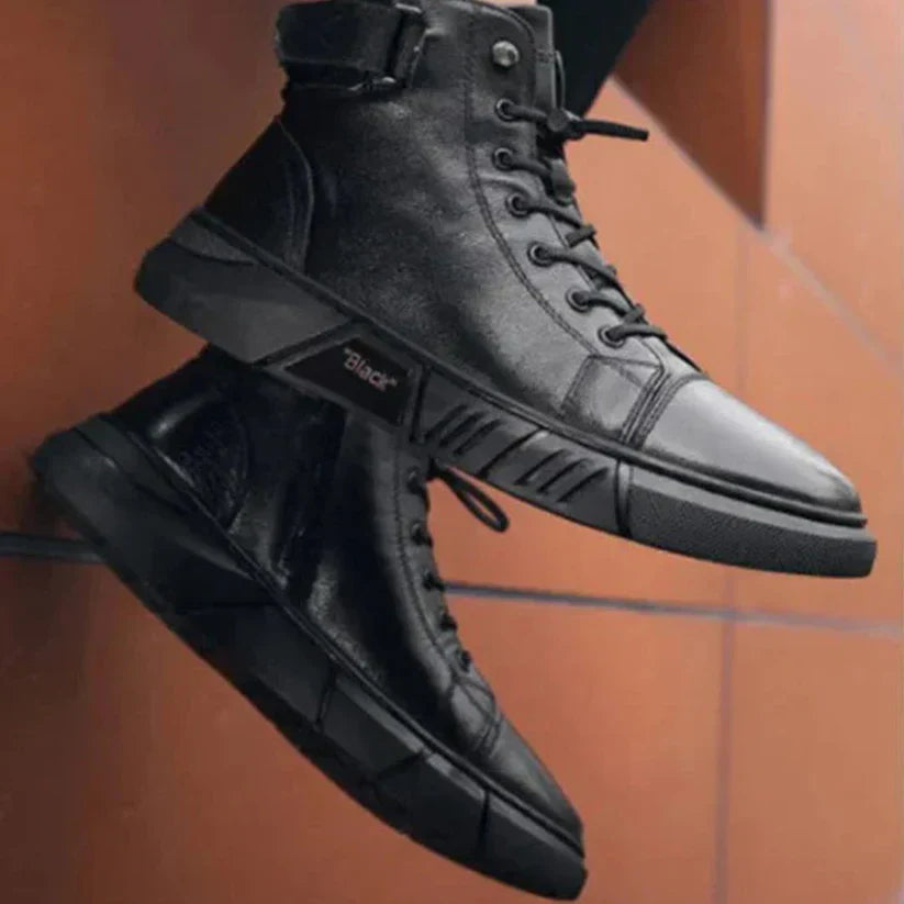 Drune | schwarze warme Stiefel