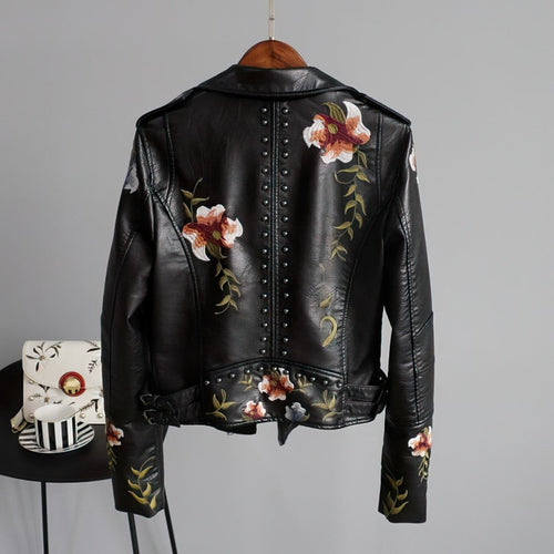 Drune | Damen Vegane Lederjacke