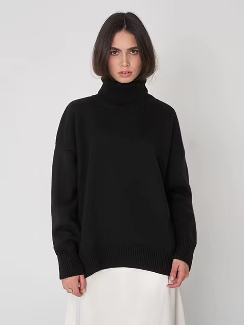 Drune | Rollkragenpullover mit lockerer Passform