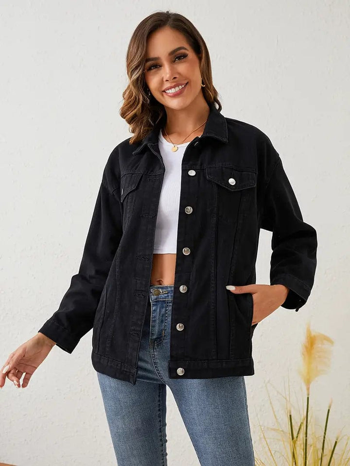 Drune | Jacke Casual Denim Perfekt für Lässige Tage