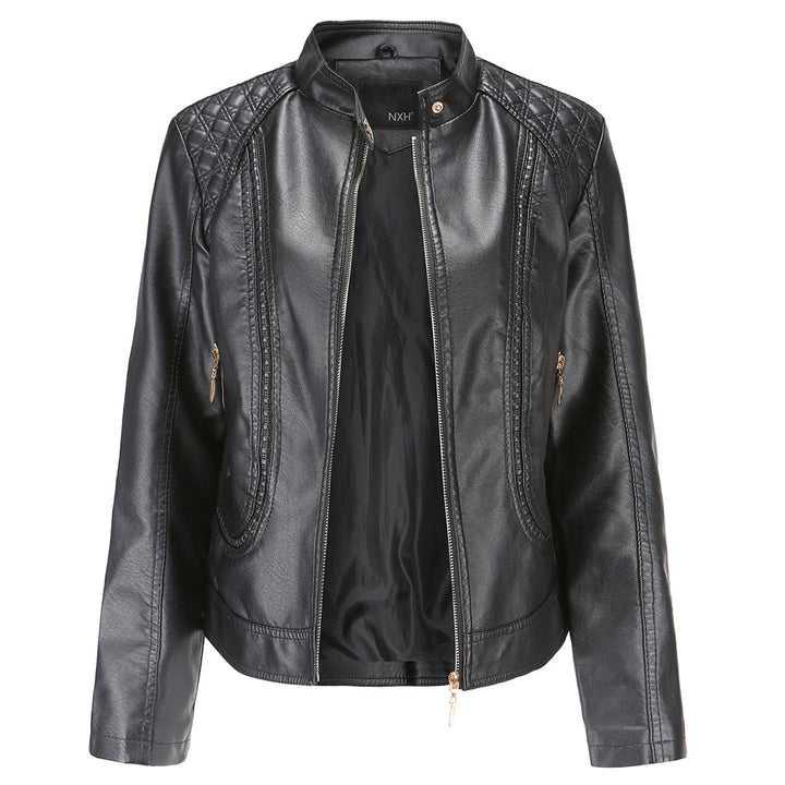 Drune | Stilvolle Leder Damenjacke aus echtem Leder