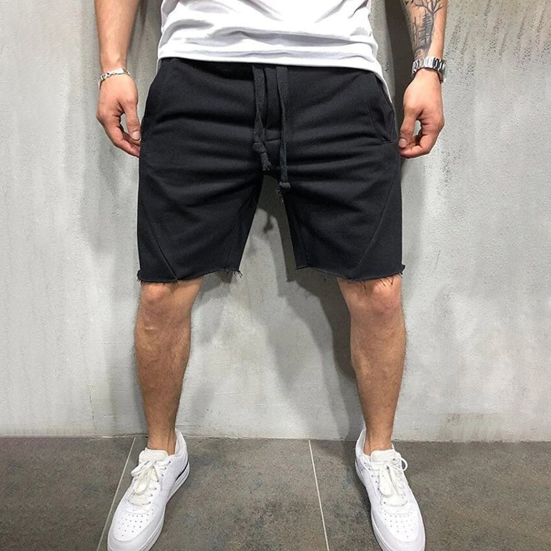 Drune | Sportliche Kordelzug Sommershorts Für Herren