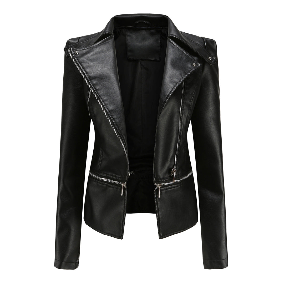 Drune | Passform Bikerjacke für Damen - Lässig