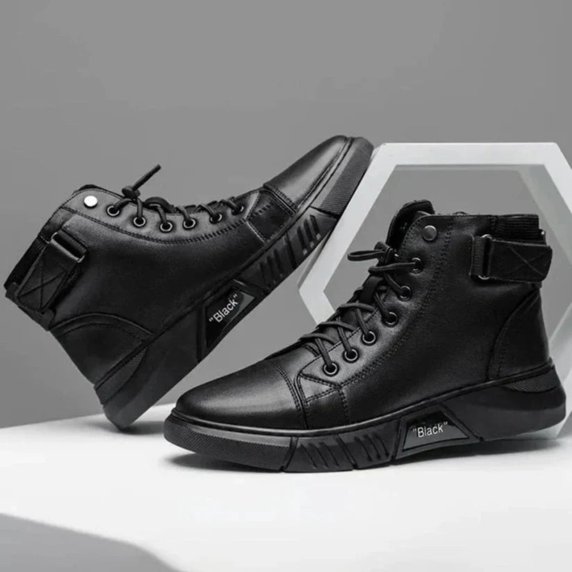 Drune | schwarze warme Stiefel