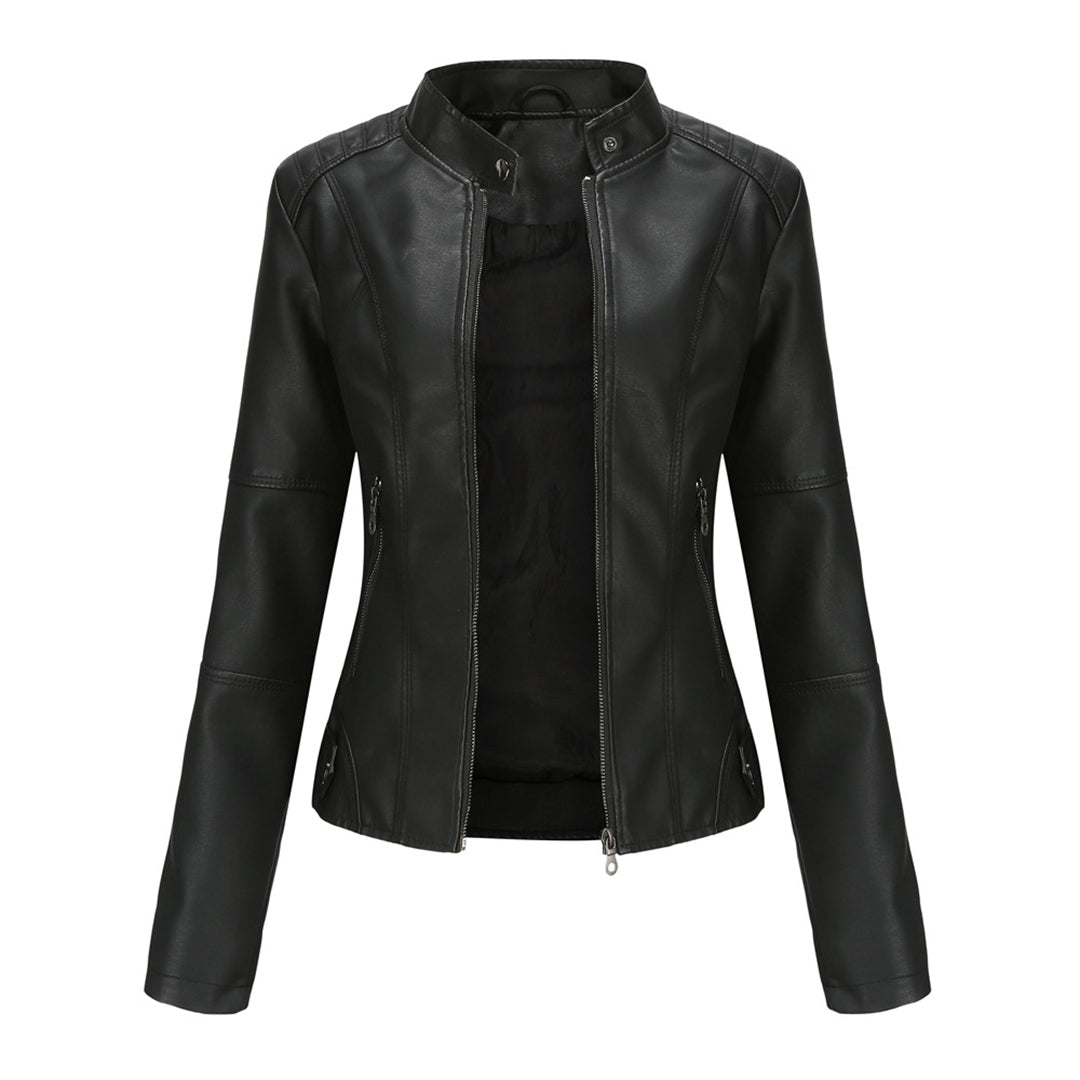 Drune | Zeitlose Lederjacke für Frauen
