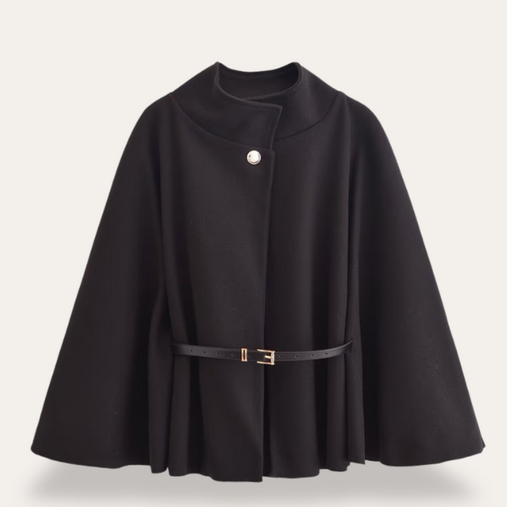 Drune | Stilvoll Woll Cape Mantel für Frauen