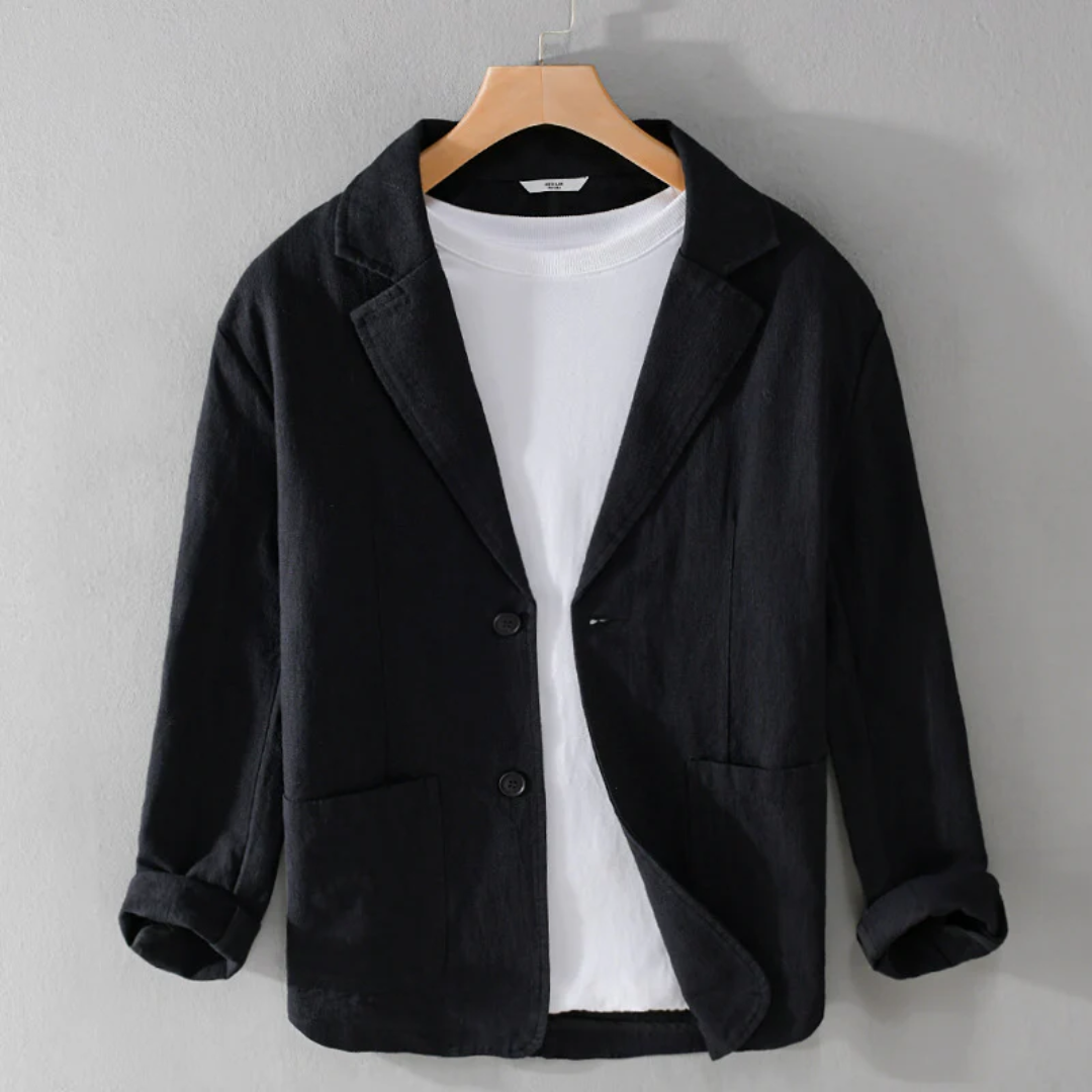 Drune | Wesentliche Leinenjacke