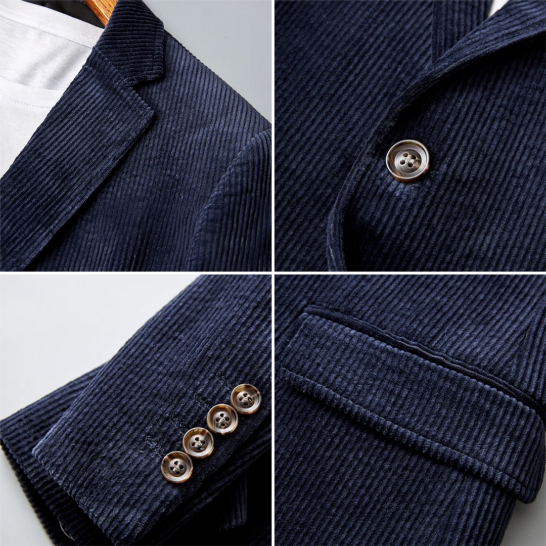 Drune | stilvoller Cord-Blazer für Männer
