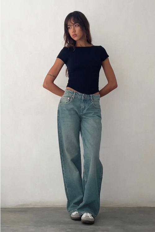 Drune | Low Rise Jeans
