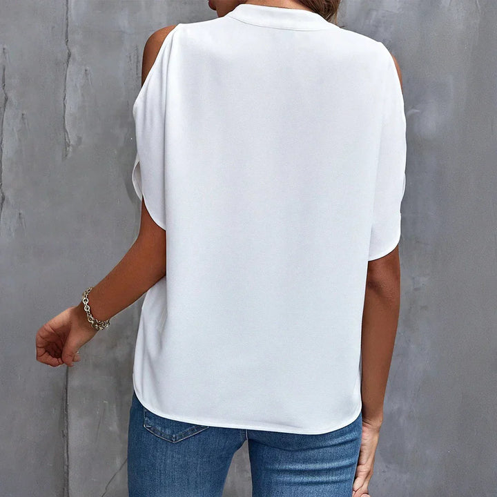 Drune | Damen Stilvolle Sommerblusen-Oberteile