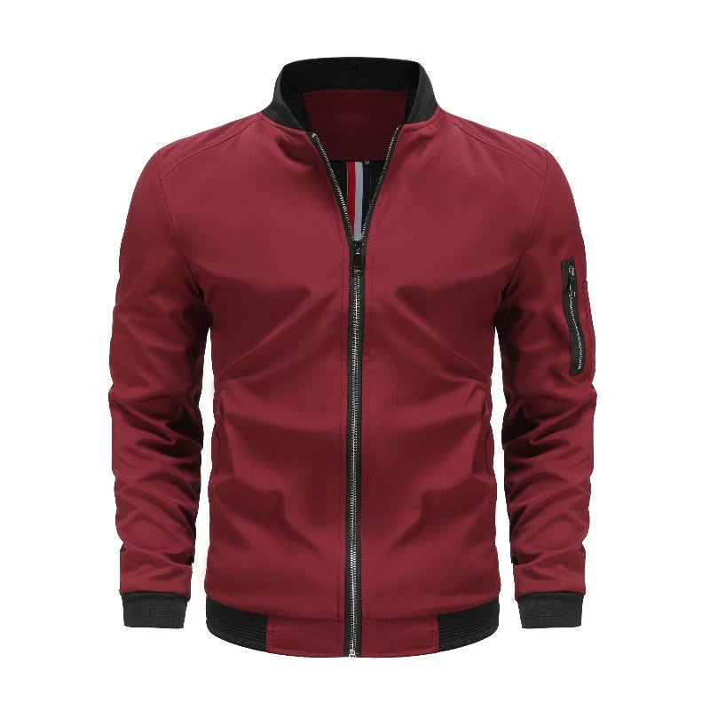 Drune | Herren Steppjacke mit Reißverschluss Winter