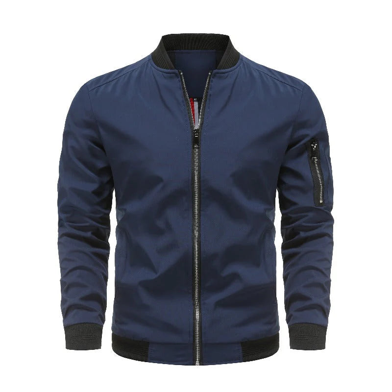 Drune | Herren Steppjacke mit Reißverschluss Winter