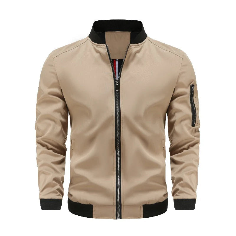 Drune | Herren Steppjacke mit Reißverschluss Winter
