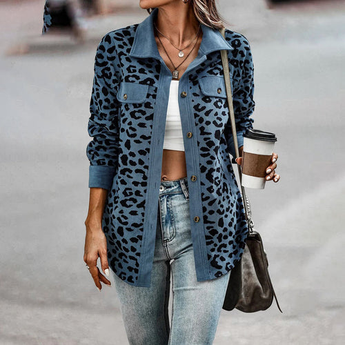 Drune | Trendige Leopardenjacke