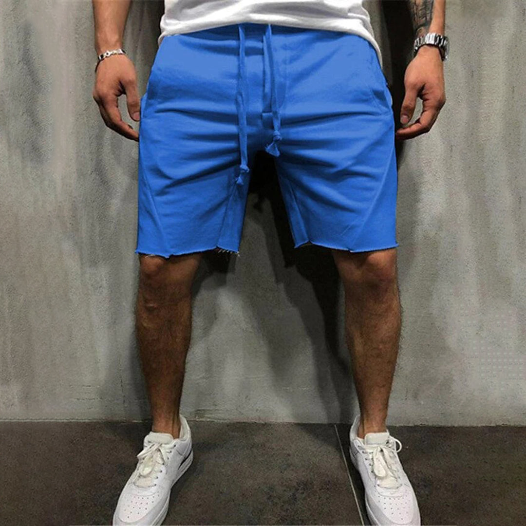 Drune | Sportliche Kordelzug Sommershorts Für Herren