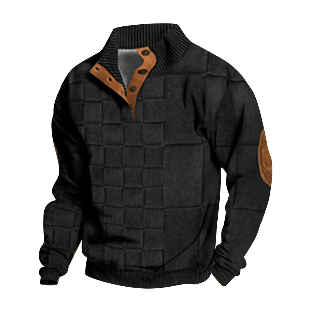 Drune | Retro Shirt - Herren Hemden Langarm Freizeit