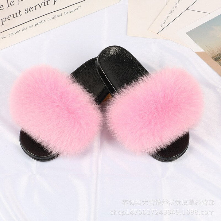 Drune | Moda Fay Fluffy Slippers Fröhliche & Bunte Damenschuhe Für Den Sommer