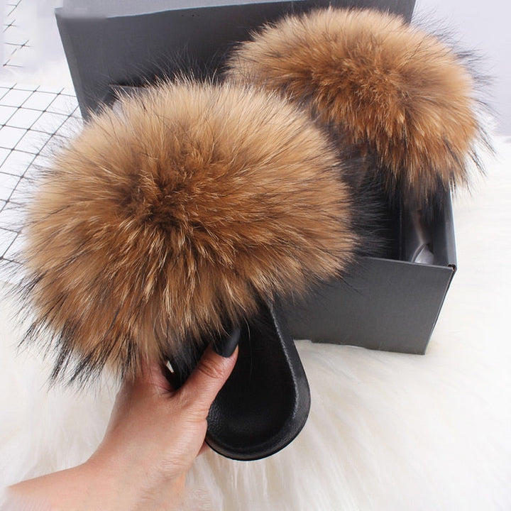 Drune | Moda Fay Fluffy Slippers Fröhliche & Bunte Damenschuhe Für Den Sommer