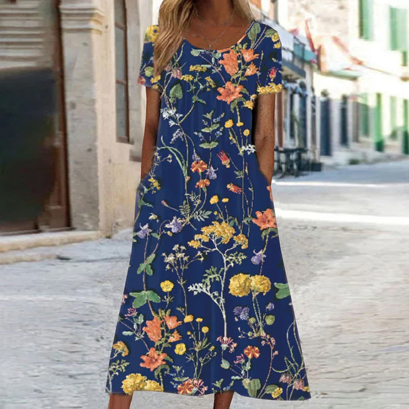 Drune | Boho Blumenkleid Für Frauen