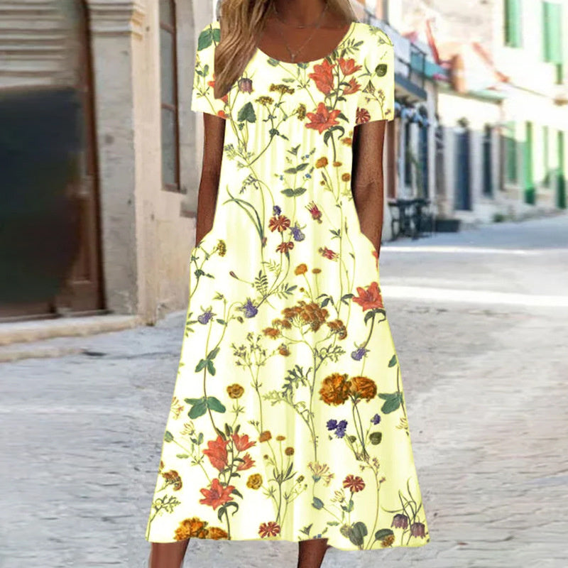 Drune | Boho Blumenkleid Für Frauen