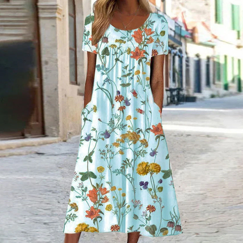 Drune | Boho Blumenkleid Für Frauen