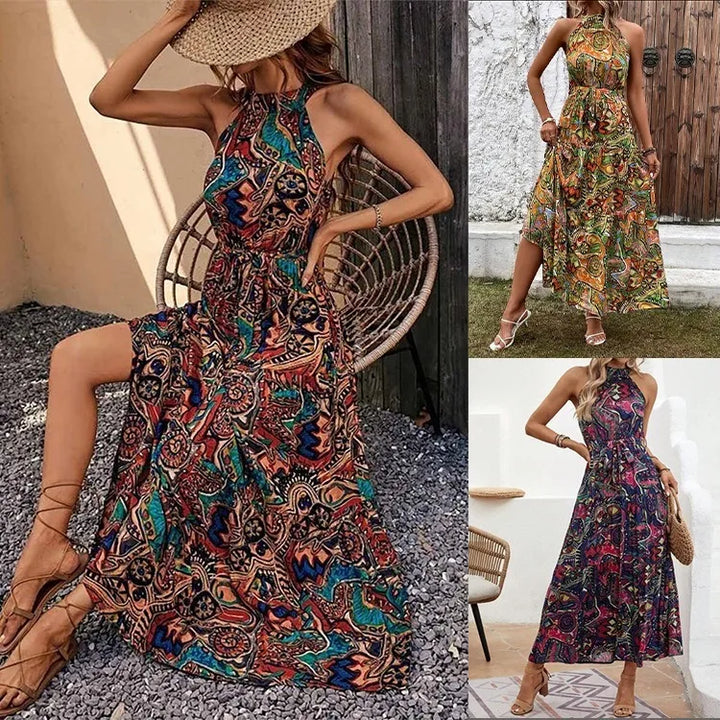 Drune | Boho-Neckholder-Obechleid für Fraue