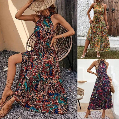 Drune | Boho-Neckholder-Obechleid für Fraue