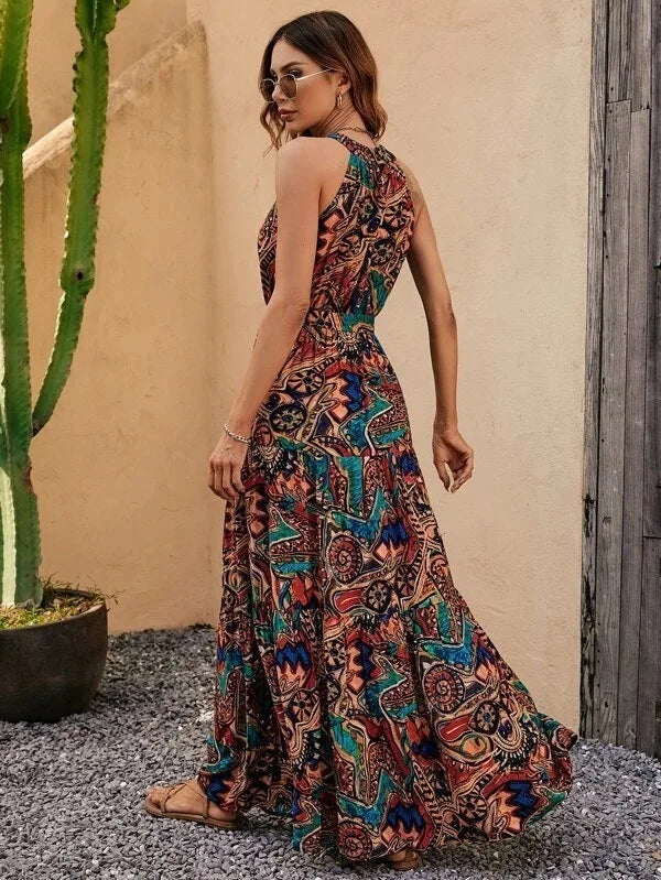 Drune | Boho-Neckholder-Obechleid für Fraue