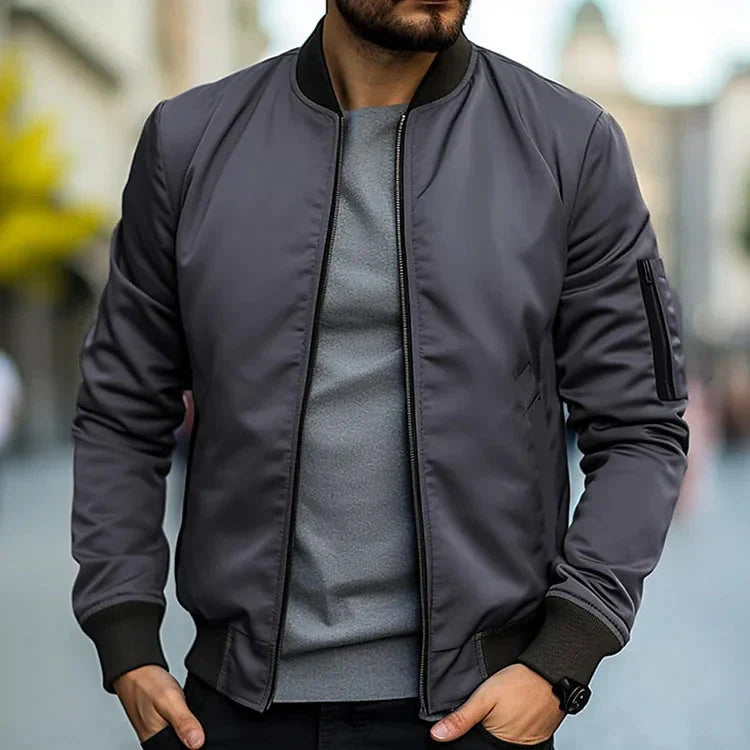 Drune | Casual Jacke mit Reißverschluss für Herren