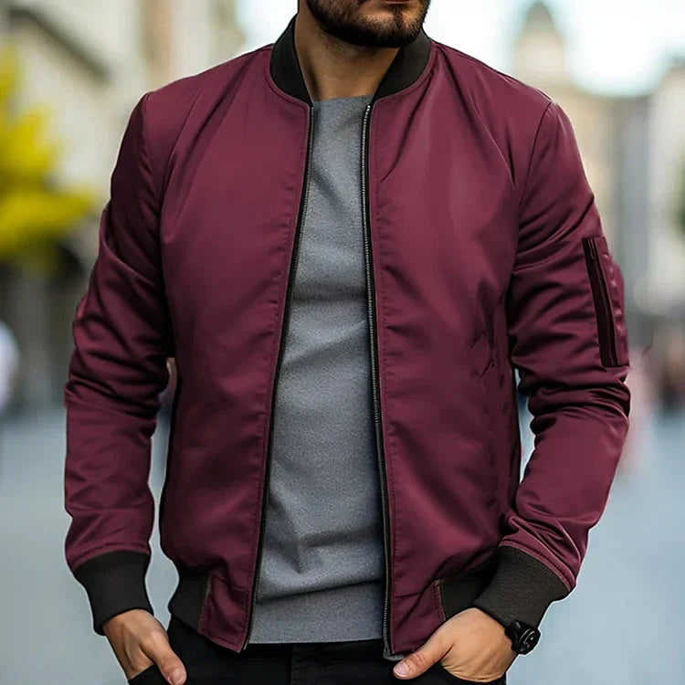 Drune | Casual Jacke mit Reißverschluss für Herren