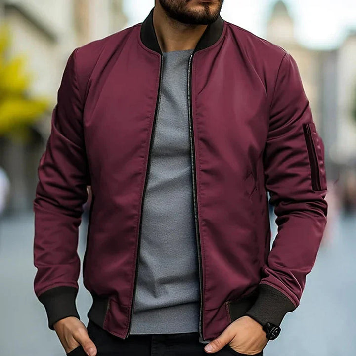 Drune | Casual Jacke mit Reißverschluss für Herren