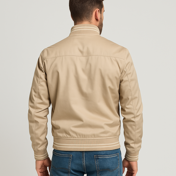 Drune | Reißverschluss Slim Fit Herbstjacke Herrenjacke