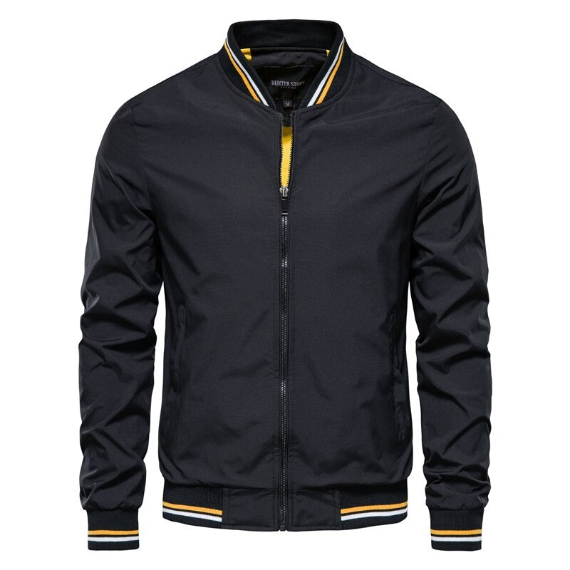 Drune | Reißverschluss Slim Fit Herbstjacke Herrenjacke