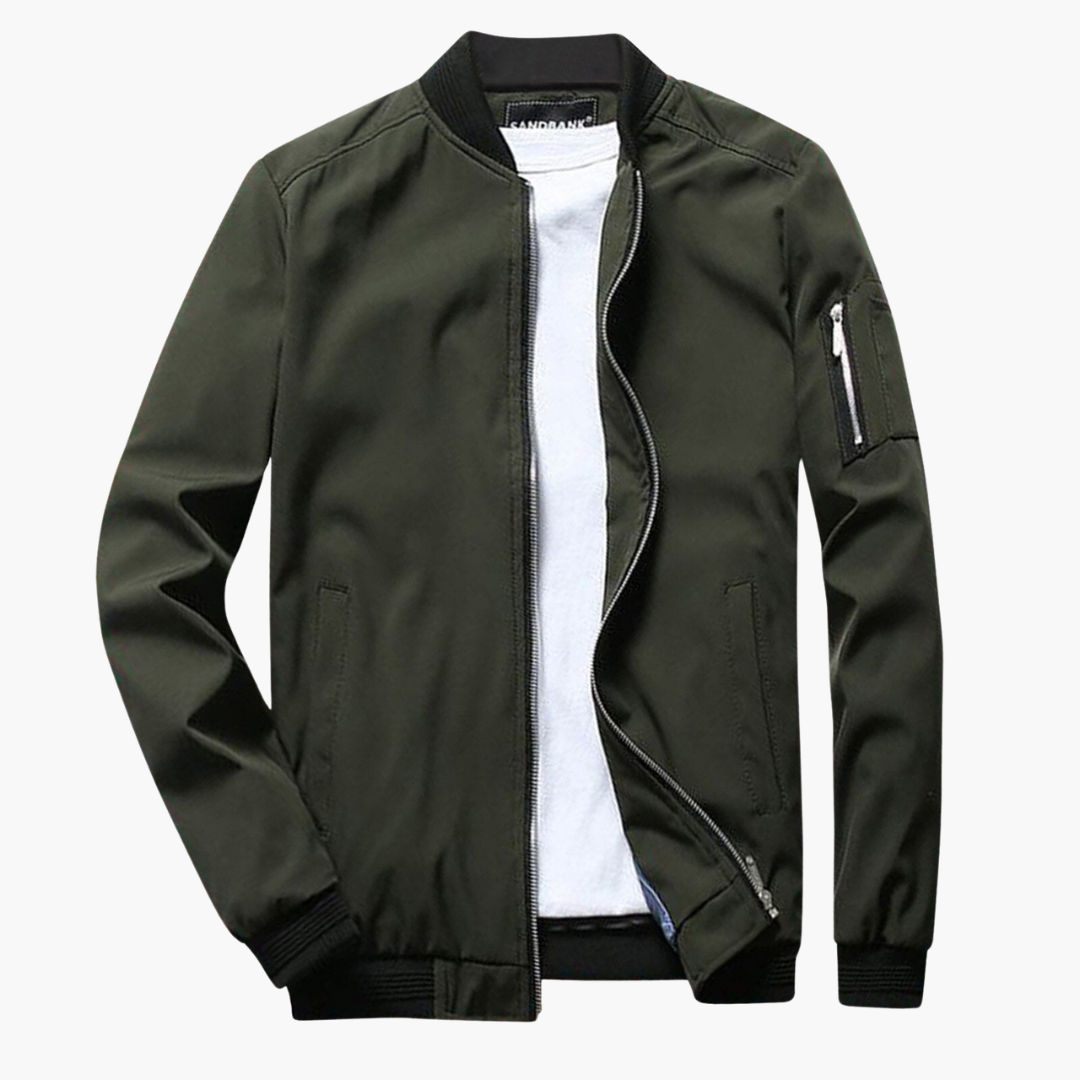 Drune | Winddichte Herbstjacke Mit Reißverschluss Für Herren