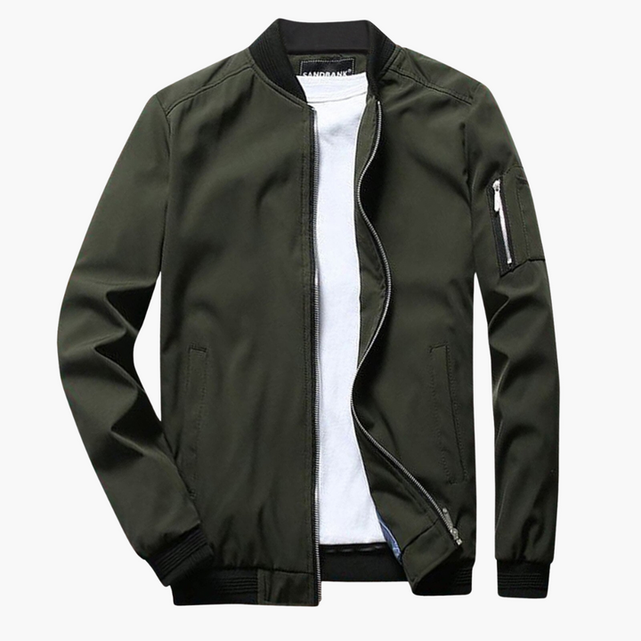 Drune | Winddichte Herbstjacke Mit Reißverschluss Für Herren