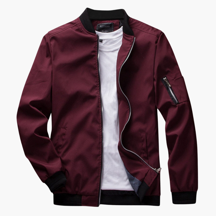 Drune | Winddichte Herbstjacke Mit Reißverschluss Für Herren